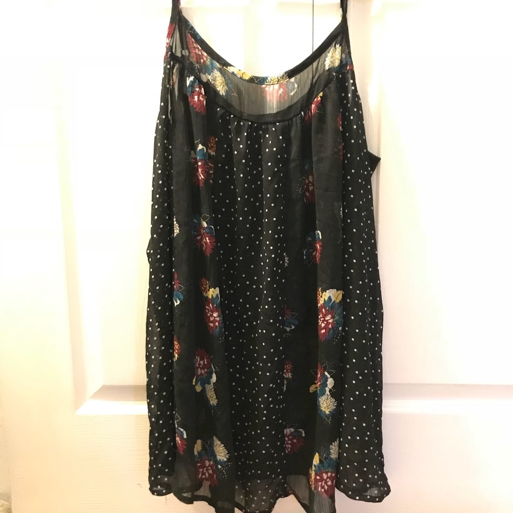 Sheer Flowy Blouse/Tank